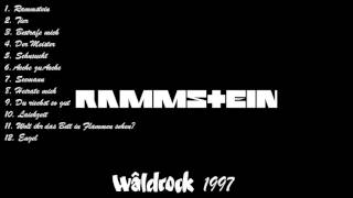 Rammstein  Wâldrock Festival Burgum Holland 28061997 [upl. by Ecam740]