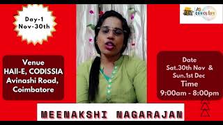 A3 ConclaveAWAKE ARISE amp ASSERT  MEENAKSHI NAGARAJAN [upl. by Kemble]