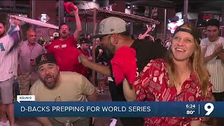 Superfans celebrate the Diamondbacks win [upl. by Obola804]