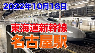 2022年10月16日【新幹線】名古屋駅でしなのからのぞみに乗り換えました！ [upl. by Darcia]