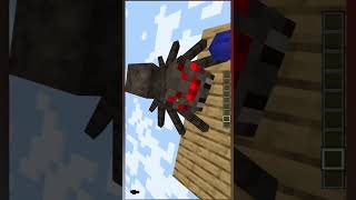 Minecraft mýtus  zabije sa pavúk minecraft alive spider mythsandlegends pavuk build [upl. by Revilo890]