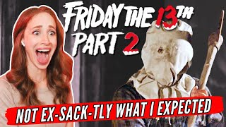 First time watching FRIDAY THE 13TH PART 2 Reaction EXSACKTLY WHAT I EXPECTED [upl. by Reis]