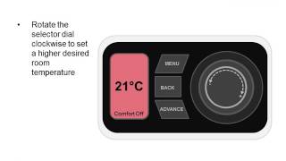 Dimplex Quantum Heater  quotTemperature Settingquot [upl. by Toll]