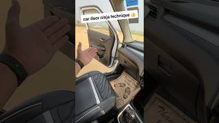 कार का door बंद करने की ninja technique 👍  car door wont close  part 2  wagonoctane shorts [upl. by Aistek]