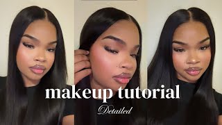 My FLAWLESS Makeup Routine  InDepth amp DETAILED [upl. by Ettennej22]