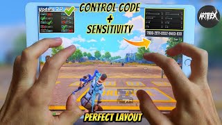 😈BEST SENSITIVITY AND CONTROL FOR IPAD🔥  Pubg Mobile iPad Generations789Air34Mini56Pro 11 [upl. by Bryce48]