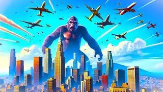 GTA 5 LTS 🐷 KING KONG VS AEREI [upl. by Hcurob]