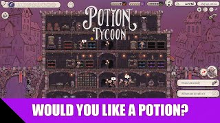 Ive Become Succesfull Potion Tycoon First Look  Potion Tycoon [upl. by Elatia]