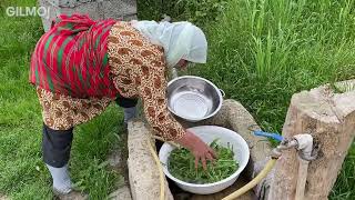 cook Persian Noodle Soup Recipe with grandma  nomadic lifestyle in Iran  Ash Reshteh Recipe [upl. by Notecnirp]