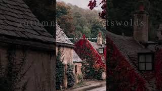 Autumn in the Cotswolds 📍Castle Combe 🍂 England in autumn england autumn cotswolds village [upl. by Herzberg]