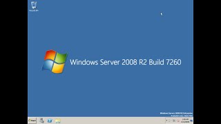 Taking a look at Windows Server 2008 R2 Build 7260 [upl. by Ekaterina]