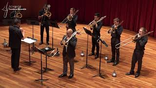 Joseph Alessi and the Schwob Trombone Ensemble quotGarden of the Godsquot James David at the 2021 ITF [upl. by Tlaw]