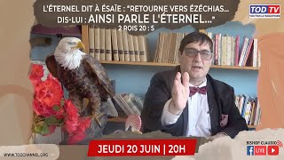 Bishop Claudio  L’Éternel dit à Ésaïe “Retourne vers ÉzéchiasDislui Ainsi parle lÉternel” [upl. by Aihsened370]