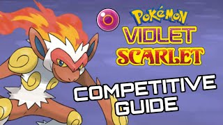 INFERNAPE COMPETITIVE GUIDE  How to use Infernape in Pokemon Scarlet amp Violet [upl. by Ellenwad299]