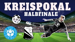 Kreispokal  Halbfinale  201920  FSV Blau Weiß Wermsdorf  SV Zwochau [upl. by Dey206]