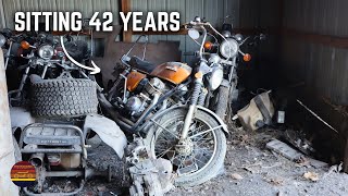 Can We Revive This Barn Find CB750 And Ride It Home [upl. by Odlamur977]