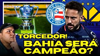 BAHIA SERÁ O CAMPEÃO DA COPA DO BRASIL BAHIA 1X0 CRICIUMA [upl. by Aicatsana427]