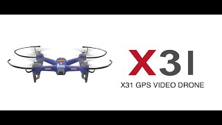 SYMA X31 GPS Video Drone [upl. by Neenad81]