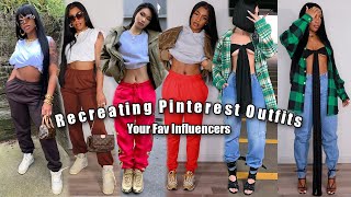 Recreating IGPinterest Outfits 2021  Ft Dearra Jenny Lin amp More [upl. by Connelly]