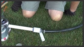 How to connect Poly pipe to PVC pipe [upl. by Sosna]