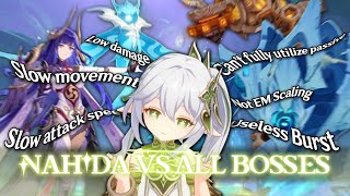 I Soloed Every Single Boss with the WORST CHARACTER  Genshin Impact [upl. by Rednasxela]