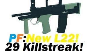 New L22 Carbine29 KillStreak  PhantomForces [upl. by Mraz]