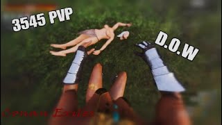 Conan Exiles PVP  Ðîşćîþłëş Øf Wär Vs 3545 amp Server Lag They God Us We Wipe Them gaming [upl. by Nedyah]