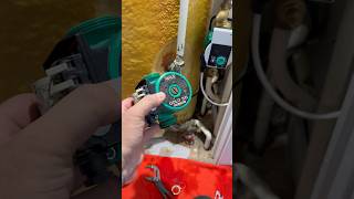 CENTRAL HEATING PUMP SWAP… guess what was seized plumbing howto diy [upl. by Ardnoik140]