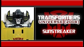 Transformers  quotUniverse 2008quot Sunstreaker Review [upl. by Allicsirp]