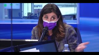 Sandrine Sarroche sur son travail au côté de Zemmour  quotJe ne pense pas que je sois sa cautionquot [upl. by Perron366]