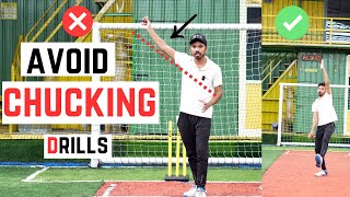 Stop Chucking  A simple Drill  illegal Bowling Action in cricket cricketmastery [upl. by Stryker]