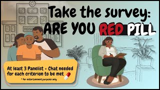 Surveying men to see if they are Red Pill [upl. by Daus]