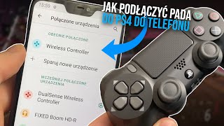 Jak podłączyć pad PS4 do telefonu  Jak podłączyć kontroler od PS4 do telefonu [upl. by Luahs]