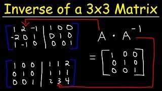 Inverse of a 3x3 Matrix [upl. by Ramburt]