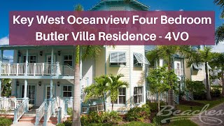 2024 Villa Tour 4VO Key West Oceanview Four Bedroom Butler Villa Residence  Beaches Turks amp Caicos [upl. by Amar]