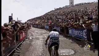 FR  Magazine 100 Tour  Richard Virenque et le Ventoux  Étape 15 Givors  Mont Ventoux [upl. by Aettam]