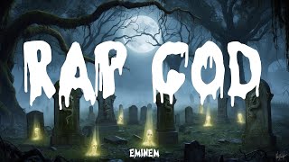 Eminem  Rap God Lyrics Halloween 2024 [upl. by Anneres469]