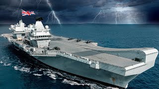 The British Aircraft Carrier HMS Queen Elizabeth Shocked The World [upl. by Anelrats]