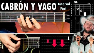 Carbón Y Vago  El Fantasma Y Los Dos Carnales GUITARRA Tutorial  Acordes [upl. by Gusba11]