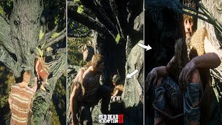 Inside Hermit King Joes Tree  RDR2 [upl. by Randell924]