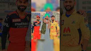 Virat Kohli and MS Dhoni viral sorts rcb csk [upl. by Ailisec]