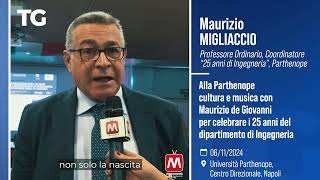 25 anni Ingegneria  la cultura intervista a Maurizio Migliaccio [upl. by Yelekreb]