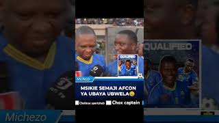 🔴ONA VITUKO VYA AHMED ALLY AKIWA NA MWANA FA WAKIFURAHIA KUFUZU AFCON tanzaniafootball [upl. by Kenrick308]