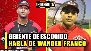 GERENTE DEL ESCOGIDO TOMA ECISION CON WANDER FRANCI PARA LIDOM [upl. by Simon]