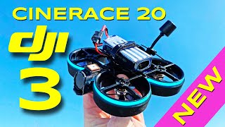 NEW 2023 Flywoo Cinerace 20 FPV Drone with DJI 03 Camera [upl. by Jepson129]