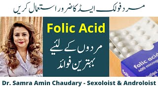 Benefits of Folic Acid for Males  पुरुषों के लिए फोलिक एसिड के फायदे [upl. by Ahsinan]