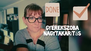 🧹🧽Gyerekszoba nagytakarítás 🧽🧹 cleaningmotivation takarítás motivácioatakaritáshoz cleanwithme [upl. by Eek]