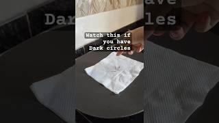 Dark circles diy shortsfeed shortsvideo shortsviral shorts diy youtubeshorts youtube shorts [upl. by Swiercz578]