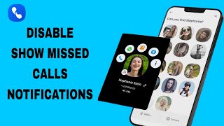 How To Disable Show Missed Calls Notifications On Eyecon App [upl. by Schreib]