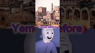 🇾🇪Yemen Before And Now…  yemen usa freepalestine [upl. by Stila]